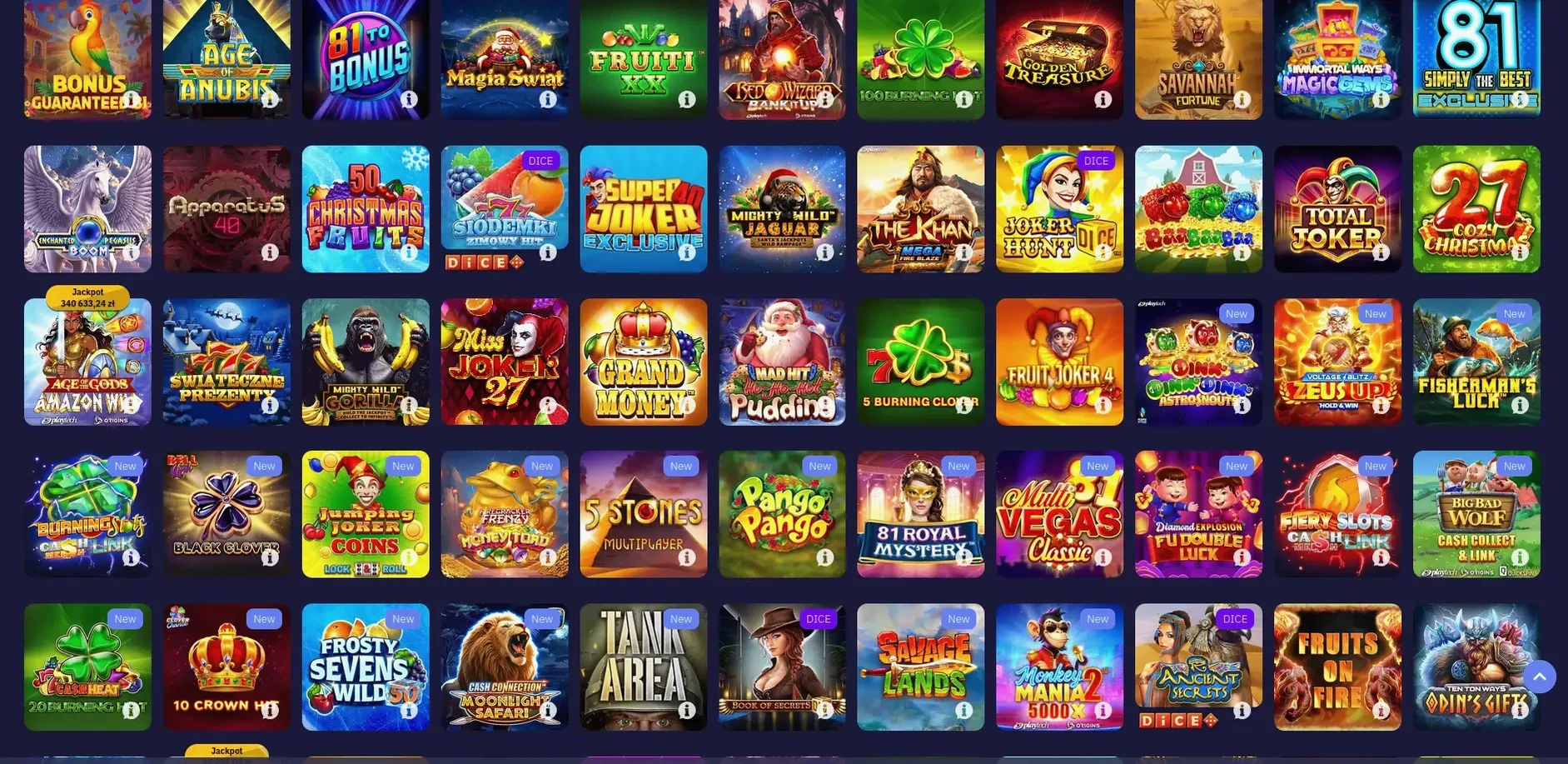 Glorion Bonus Freispiele Slots Übersicht